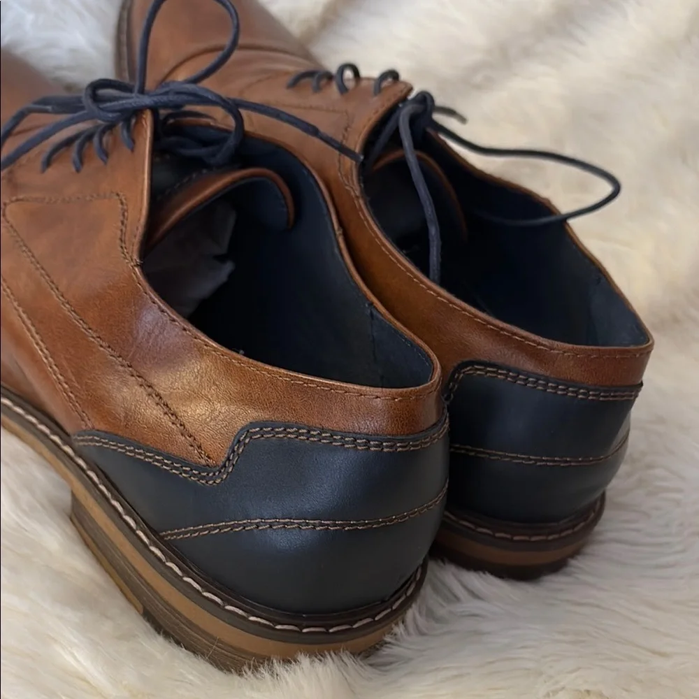 Men's Brown Leather Dress Shoes
